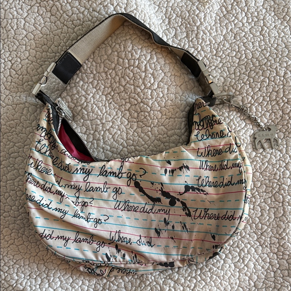 Gwen Stefani L.A.M.B. For LeSportsac penmanship large hobo